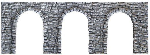 NOCH 58260 Arkadenmauer, offen, 27 x 10 (Spur H0)