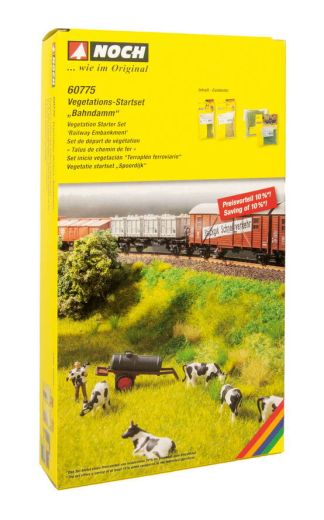 NOCH 60775 Vegetatins-Startset Im Bahndamm (Spur H0)