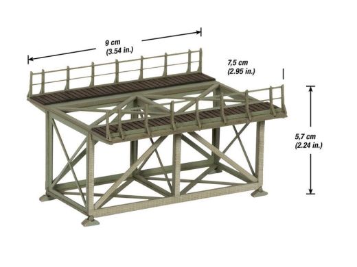 NOCH 67023 Vorfluter-Brücke (Spur H0)
