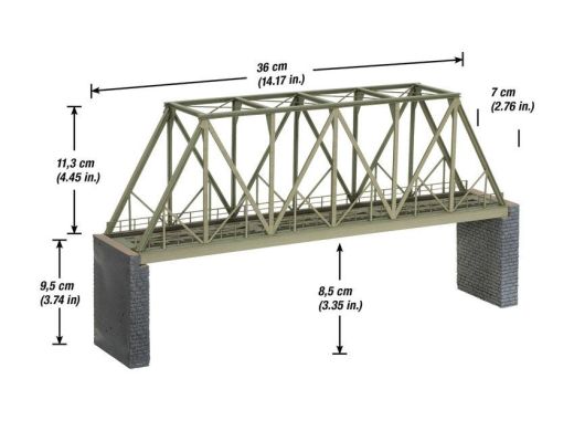NOCH 67029 Kastenbrücke (Spur H0)