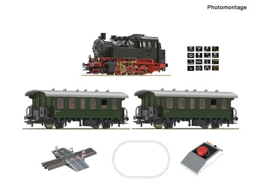 Roco 5100001 Analog-Startset: BR80+Pzug (Spur H0)