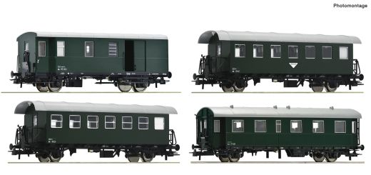 Roco 6200050 4er Set Personenzug OBB (Spur H0)
