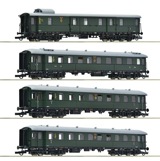 Roco 6200056 4er Set Zwickauer Trad. #1 (Spur H0)