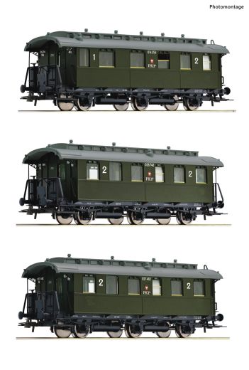Roco 6200059 3er Set Perszug. PKP (Spur H0)