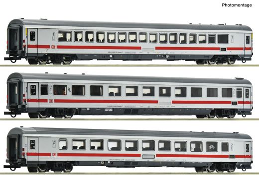 Roco 6200183 3er Set Personenwagen IC DB A (Spur H0)