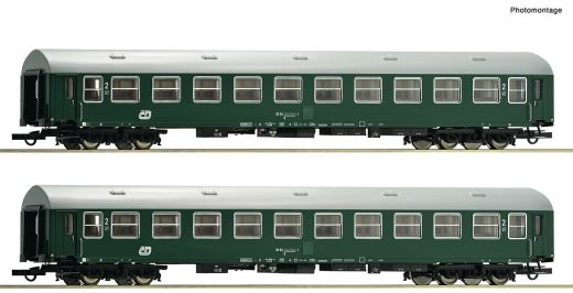 Roco 6200222 2er Set Personenwagen 2. Kl. (Spur H0)