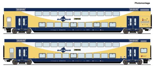 Roco 6220106 2er Set Dosto Metronom AC (Spur H0)
