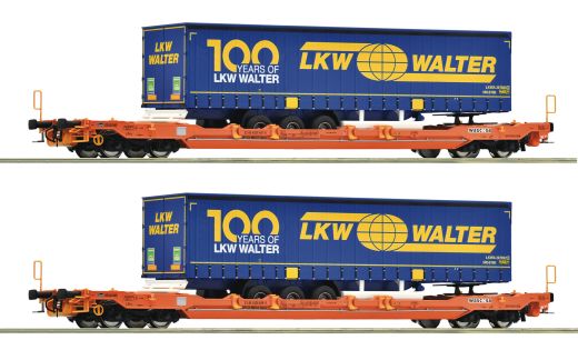 Roco 6600064 2er Set Taschenwg. T5 Wascosa (Spur H0)
