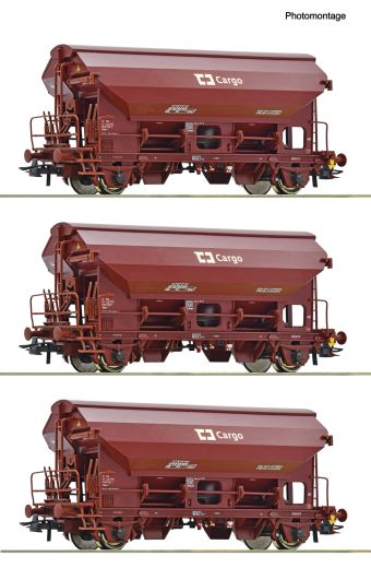 Roco 6600078 3er Set Tds CD Cargo (Spur H0)
