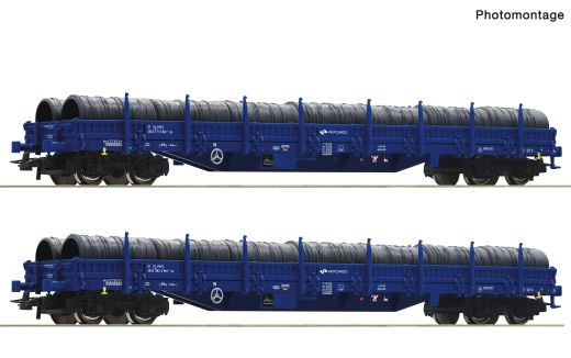Roco 6600099 2er Set Rungenwag. Res PKP-Ca (Spur H0)