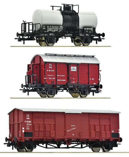 Roco 6600229 3er Set Guterzug FS (Spur H0)
