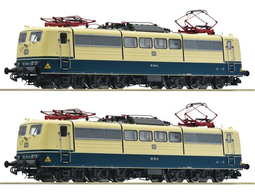 Roco 70408 2er Set BR 151 oz/bl DB Snd. (Spur H0)
