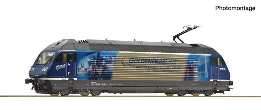 Roco 7520172 E-Lok Re 465 Goldenpass BLS A (Spur H0)
