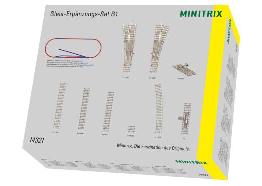 TRIX T14321 Gleis-Ergänzungspackung B1 (Spur N)