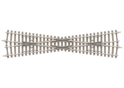 TRIX T14573 Kreuzung m.Betonschw.15 Grad (Spur N)