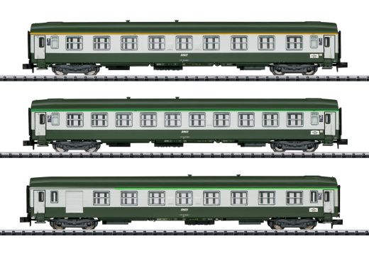 TRIX T15372 Schnellzugwagen-Set Orient-Ex (Spur N)