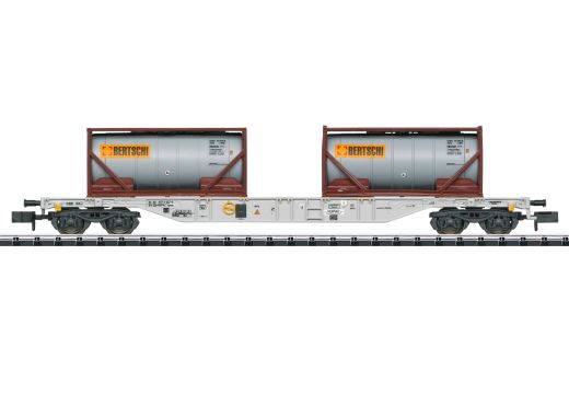 TRIX T18490 Containertragwagen m.Tankcont (Spur N)