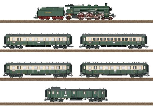TRIX T21360 Schnellzug-Set bayr. m.S 3/6 (Spur H0)