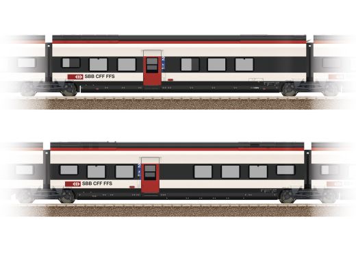 TRIX T23282 Ergänzungsset 2 zu Giruno SBB (Spur H0)