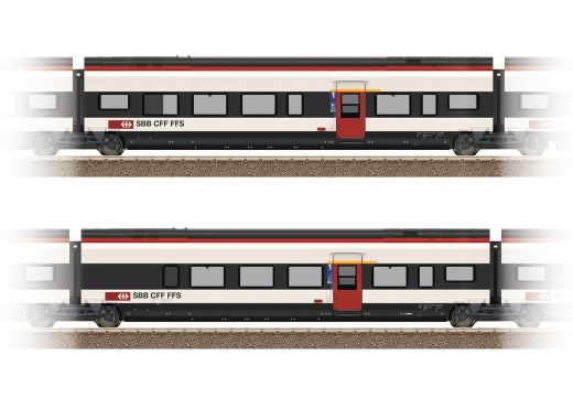 TRIX T23283 Ergänzungsset 3 zu Giruno SBB (Spur H0)