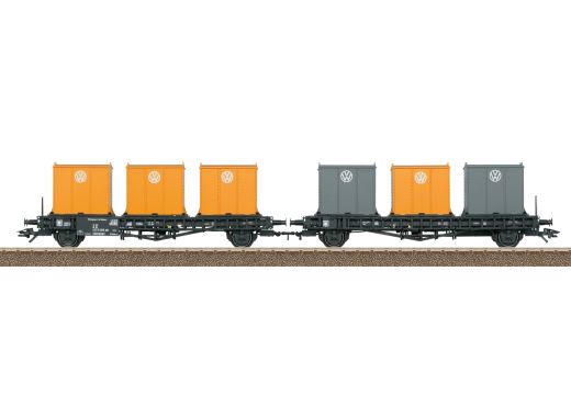 TRIX T24162 Behältertransport-Doppelwagen (Spur H0)