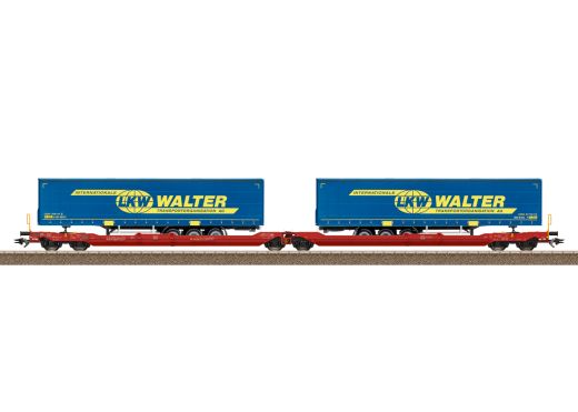 TRIX T24470 Gelenk-Taschenwagen DB (Spur H0)