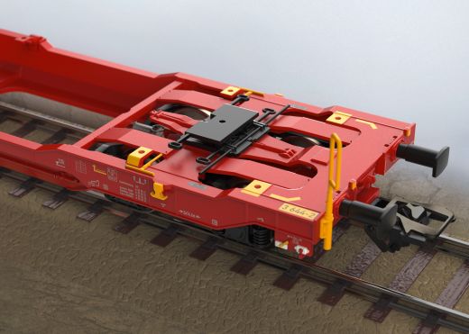 TRIX T24470 Gelenk-Taschenwagen DB (Spur H0)