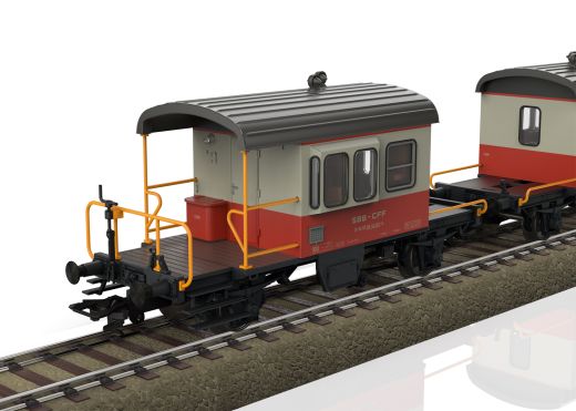 TRIX T24650 Kuppelwagen-Set Sputnik SBB (Spur H0)