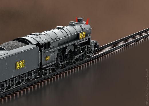 TRIX T25492 Dampflok Lok ICE (Spur H0)