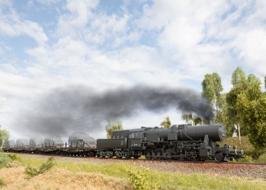TRIX T25532 Güterzug-Dampflok BR 52 DR (Spur H0)