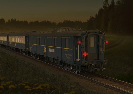 TRIX T26470 Pullmannw.-S.EDELWEISS CIWL (Spur H0)
