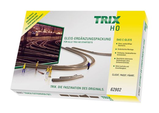 TRIX T62902 C-Gleis-Ergänzungspackung C2 (Spur H0)