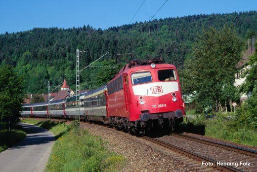 PIKO 21776 E-Lok BR 110.3 orientrot DB AG V + DSS (Spur H0)