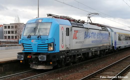 PIKO 21803 E-Lok BR 193 Baltic PKP IC VI + DSS Plu (Spur H0)