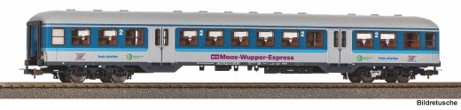 PIKO 23604 Personenwg. n-wg. 2. Kl. Maas-Wupper-Ex (Spur H0)