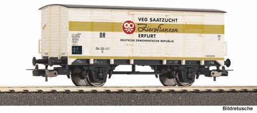 PIKO 24555 Ged. Güterwg. G02 VEG Saatgut Erfurt DR (Spur H0)