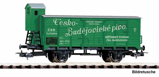 PIKO 24561 Ged. Güterwagen G02 Bier CSD III m. Bhs. (Spur H0)