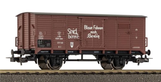 PIKO 24567 Ged. Güterwg. G02 FDJ DR III (Spur H0)