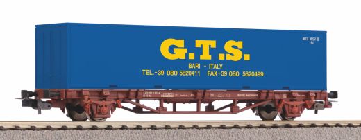 PIKO 27700 Containertragwg. 1x 40 Container GTS FS (Spur H0)