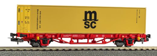 PIKO 27726 Containertrgwg. MSC NS V 1x40 (Spur H0)