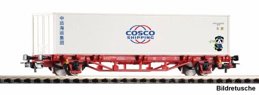 PIKO 27749 Containertragwg. Lgs DB AG Cosco Conta (Spur H0)