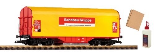 PIKO 37720 G-Schienen Reinigungswagen + Zubehör (Spur G)