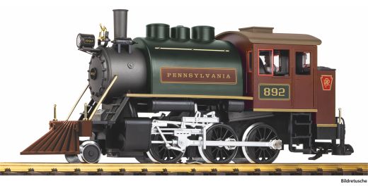 PIKO 38253 G-US Dampflok PRR 2-6-0 Satteltank mit (Spur G)