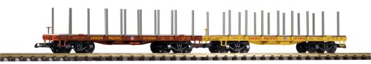 PIKO 38774 G-Rungenwagen 2er Set UP (Spur G)