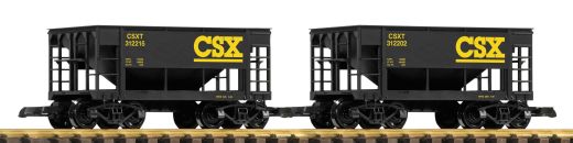 PIKO 38953 G-2er Set Schüttgutwg. CSX (Spur G)
