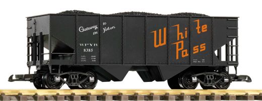 PIKO 38964 G-Schüttgutwg. WP&YR mit Kohleladung (Spur G)
