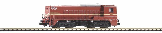 PIKO 40418 N-Diesellok NS 2218 NS braun IV, A-Licht (Spur N)