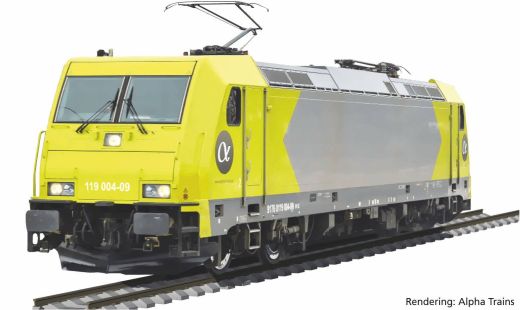 PIKO 40591 N-E-Lok BR 185 Alpha Trains VI + DSS Ne (Spur N)