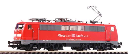 PIKO 51959 E-Lok BR 111 Gebrauchtzug DB AG VI mit (Spur H0)