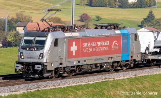 PIKO 51983 E-Lok 187 002 TX Logistik Railpool VI + (Spur H0)